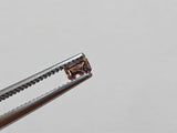 3.2x2.1mm Pink Diamond, Faceted Loose Rare 0.08 Cts Pink Emerald Cut Diamond for Ring - PPKJ218
