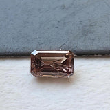 3.2x2.1mm Pink Diamond, Faceted Loose Rare 0.08 Cts Pink Emerald Cut Diamond for Ring - PPKJ218