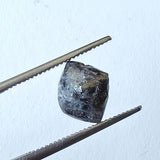 9x7mm Grey Diamond Octahedron, 1 Pc Natural Rough Raw Uncut Smooth Loose Diamond Crystal - PPKJ219