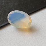 8.3x12.6mm Huge Ethiopian Opal Oval Cut stone, Natural Faceted Opal, 2 Cts