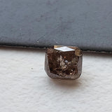 2.8x3mm Champagne Pink Cushion Cut Diamond, 0.15Cts Cushion Rose Cut Loose Square Cushion Shape Diamond For Ring - PPKJ221