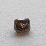 2.8x3mm Champagne Pink Cushion Cut Diamond, 0.15Cts Cushion Rose Cut Loose Square Cushion Shape Diamond For Ring - PPKJ221