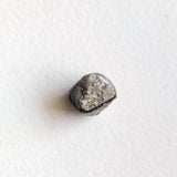 8.5x8.9mm Grey Diamond Octahedron, 1 Pc Natural Smooth Loose Rough Raw Uncut Diamond Crystal - PPKJ224