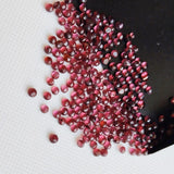 2.5mm Garnet Cut Stones, Faceted Pink Garnet Loose Gemstone, Garnet Rose Cut Gem