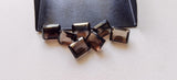 10 Pcs Smoky Quartz Emerald Cut Stone, Natural Smoky Quartz Rectangle Cut Loose Gemstone For Jewelry (9x11mm To 15x20mm)