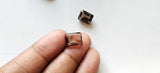 10 Pcs Smoky Quartz Emerald Cut Stones, Natural Smoky Quartz Rectangle Cut Loose Gemstone For Jewelry (4x6mm To 8x10mm)