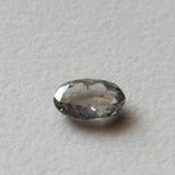 Salt And Pepper Diamond, CONFLICT FREE 4x6mm, 0.4 Ct Oval Shaped Brilliant Cut