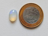 7.9x10.8mm Huge Ethiopian Opal Oval Cut stone, Natural Faceted Opal, 1.4 Cts