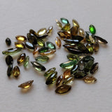 3x5-5x7mm Tourmaline Marquise Shape Cut Stones, Natural Faceted Tourmaline