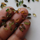 3x5-5x7mm Tourmaline Marquise Shape Cut Stones, Natural Faceted Tourmaline