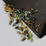 5-7mm Tourmaline Cut Stones, Multi Tourmaline Marquise Loose Gemstones