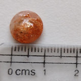 10.3mm Sunstone Round Solitaire Cut Faceted Gemstones, Loose Sunstone Solitaire Cut Gemstones - PSG407