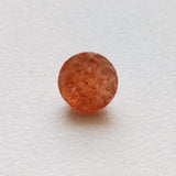 9mm Sunstone Round Solitaire Cut, Loose Sunstone Faceted Solitaire Cut Gemstones - PSG408