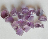 8-10 mm Brazilian Amethyst Rough Stones, Raw Loose Purple Gemstones Undrilled