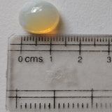 10.5x14mm Ethiopian Opal, Oval Faceted Opal, Fancy Cut Stone For Ring, Faceted Cabochon, 4.3Ct