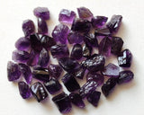 7-11 mm Amethyst Rough, Purple Amethyst, Raw Loose Amethyst, Natural Rough Gems
