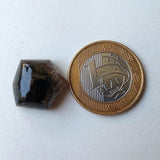 19mm Tourmaline Cabochon, Loose Tourmaline Fancy Shape Flat Back Cabochon