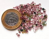 2.5-3mm Multi Tourmaline Round Cut Stones, Natural Multi Round Solitaire Cut
