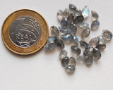 6x4mm-7x5mm Labradorite Pear Cut, RARE Labradorite Cut Stone Pear Shape Faceted