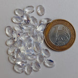 6x9mm Fire Opalite Oval Cut Stones, Opalite Gem Stone Loose Faceted Fire Opalite