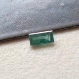 Blue Baguette Diamond, Rare 3.9x1.9mm Rectangle Baguette Cut MELEE Diamond Piece