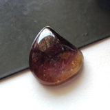 16x17mm Multi Tourmaline Cabochon, Loose Tourmaline Fancy Shape Flat Back