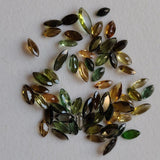 5-7mm Tourmaline Cut Stones, Multi Tourmaline Marquise Loose Gemstones