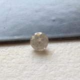 0.12 Ct White Diamond Polished Brilliant Cut, 3.2mm White Round Cut Solitaire