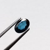 Blue Diamond Oval Cut, Loose Diamond Oval For Ring / Pendant, 6x4mm - PAD10