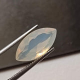 6.6x15.6mm Huge Ethiopian Marquise Opal, Faceted Fancy Cut Stone, 1.60 Cts