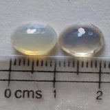 7.8x10.4mm Huge Ethiopian Opal, Oval Faceted Opal, Fancy Cut For Ring, 1.5 ct