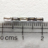 Salt And Pepper Diamond, CONFLICT FREE 1.8x4mm, Emerald Shaped Faceted