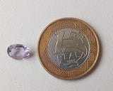 9x7mm Pink Amethyst Oval Cut Stone, 2.5 CTW Loose Natural Pink Amethyst Faceted