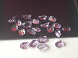 8x6mm Pink Amethyst Oval Cut Stone, Loose Natural Pink Amethyst Faceted Gemstone