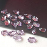 4x6mm Amethyst Oval Cut Stones, 5 Pieces Amethyst Oval Gems For Jewelry - VICA37