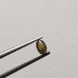 3.7x2.7mm Brown Diamond Drop Bead, 0.21 Cts Natural Brown Faceted Tear Drop