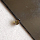 3.7x2.7mm Brown Diamond Drop Bead, 0.21 Cts Natural Brown Faceted Tear Drop