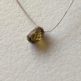 3.7x2.7mm Brown Diamond Drop Bead, 0.21 Cts Natural Brown Faceted Tear Drop