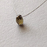 3.7x2.7mm Brown Diamond Drop Bead, 0.21 Cts Natural Brown Faceted Tear Drop