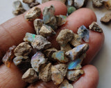 5-8 mm Ethiopian Opal Rough Raw Natural Loose Fire Undrilled Opal Gemstones