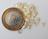 4x5mm Huge Ethiopian Opal, Oval Faceted Fancy Cut For Ring/Jewelry, 0.20 CTW