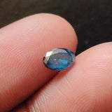 Blue Diamond Oval Cut For Ring, Loose Diamond Oval for Pendant, 6.4x4mm - PAD4