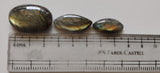 19-25mm Labradorite Plain Cabochons, Labradorite Flat Back Cabochons