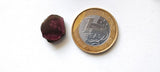 16mm Rare Watermelon Tourmaline Rough Slice, OOAK Slice Pendant For Jewelry