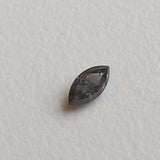 5.1x2.6mm Sparkling Salt And Pepper Marquise Cut Faceted Marquise Diamond-PAD19Z