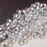 4mm Cubic Zirconia, Loose Brilliant Cut Round Zircon, Faceted Clear CZ Diamond
