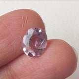 9x7mm Pink Amethyst Oval Cut Stone, 2.5 CTW Loose Natural Pink Amethyst Faceted