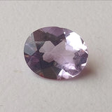 9x7mm Pink Amethyst Oval Cut Stone, 2.5 CTW Loose Natural Pink Amethyst Faceted