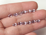 4x6mm Amethyst Oval Cut Stones, 5 Pieces Amethyst Oval Gems For Jewelry - VICA37