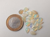 5x8mm Ethiopian Opal Pear Cut Stone, Faceted Pear Fire Opal For Jewelry, 0.45CTW